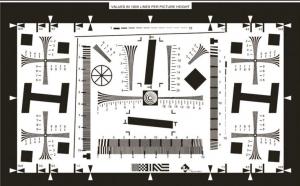 ISO12233分辨率測試卡分類及功能說明